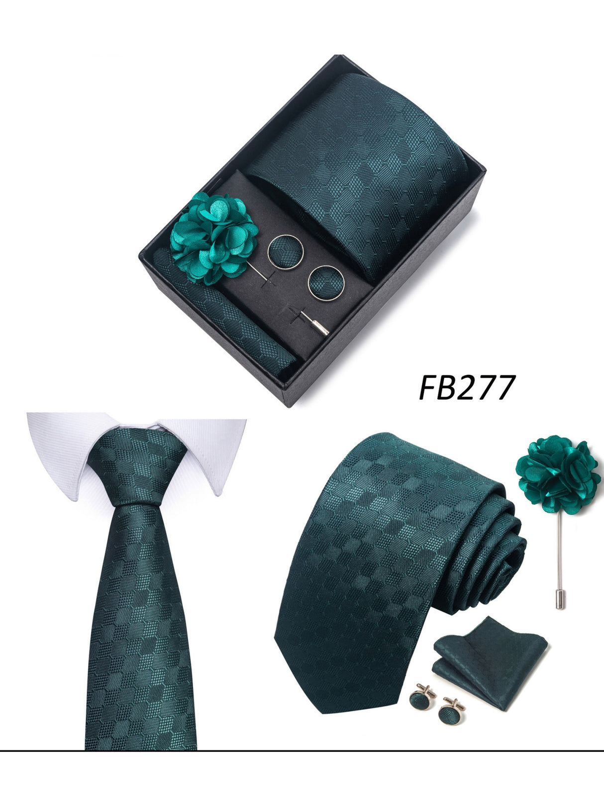 Ties Corsage Accessories Set