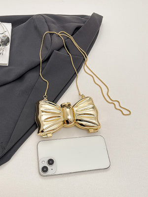 Miniature Bow Evening Chain Shoulder/crossbody Bag