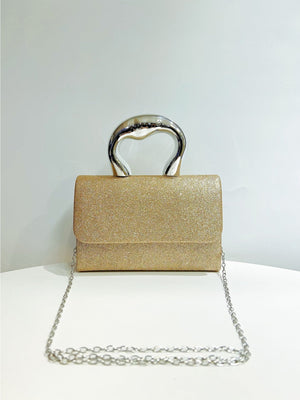 Liber Four Seasons ACC Sequined Small Square Bag