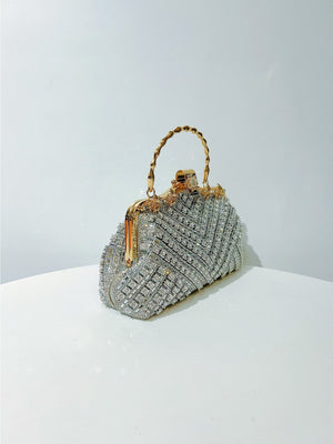 Liber Four Seasons ACC Rivet Diamond Shell Bag