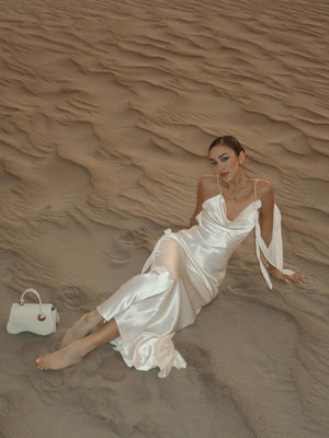 Sexy Suspenders Backless Formal Dress Long Dress