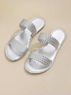Woven Flat Sandals