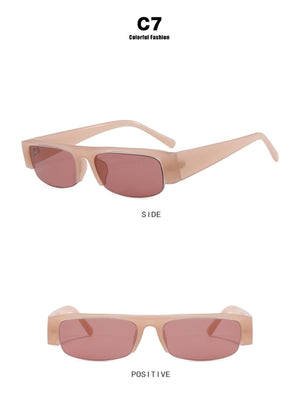 Full-frame Square Fashion Glasses
