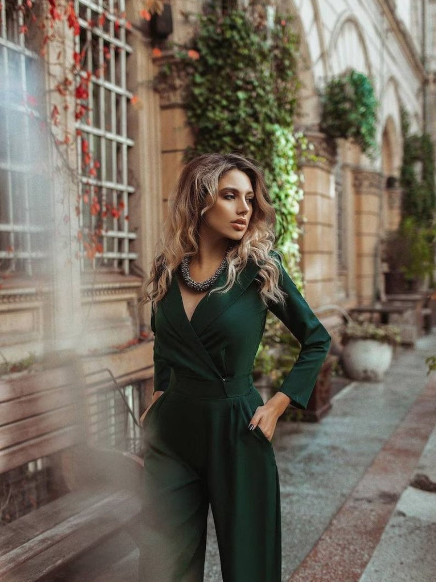Brother-in-law Long Sleeve Pocket Jumpsuits