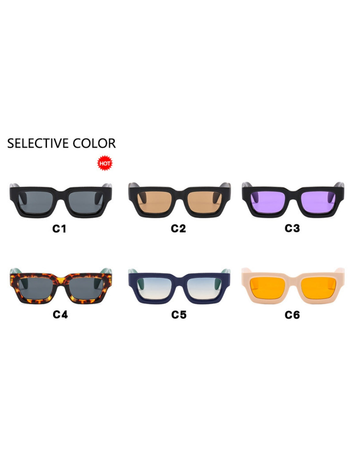 Stylish Square Sunglasses