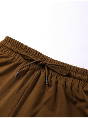 Liber Summer Women's Splicing Solid Color 2-piece Sets