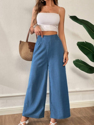 Casual style Straight-leg Pants