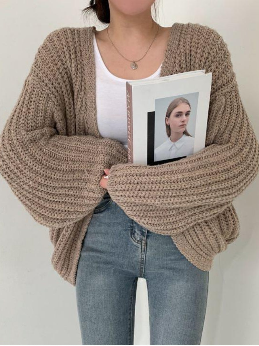 Solid Color Cardigans