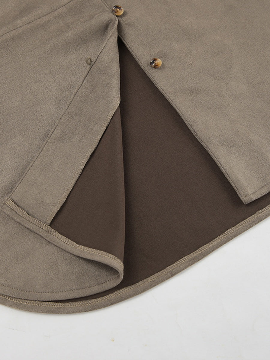 Liber Autumn Women's Buttons Solid Color Jackets