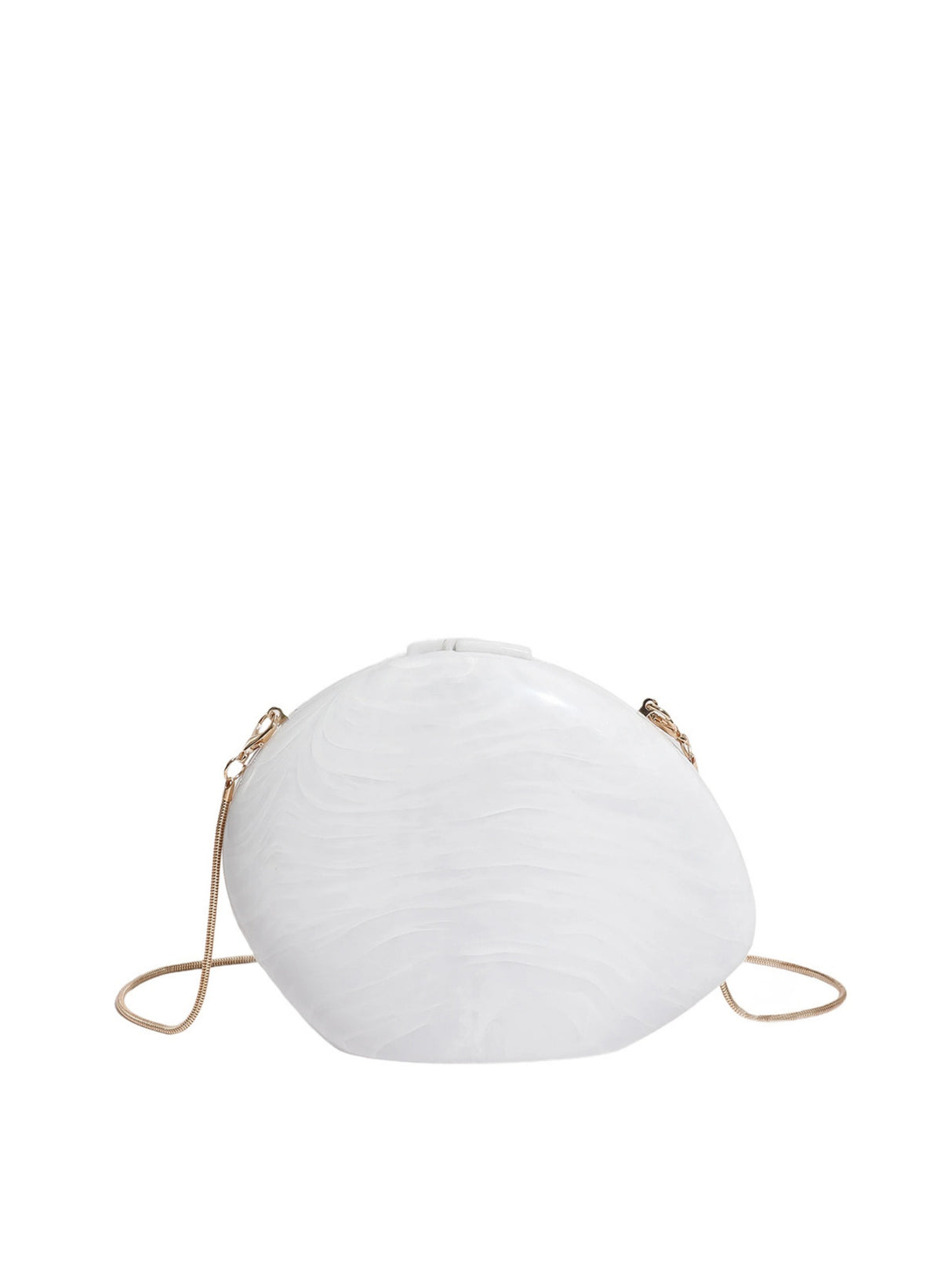 Mirrored Acrylic Evening Fashion Shoulder/Crossbody Bag
