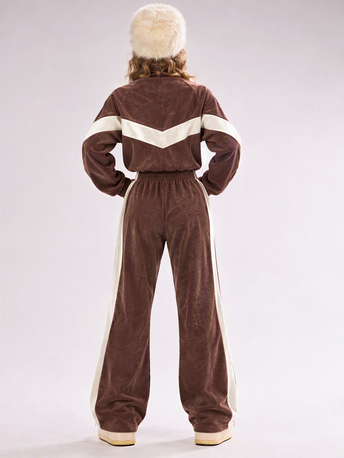 Fashionable Casual Sportswear Set, Zip-up Cardigan And Trousers, Two-piece Set