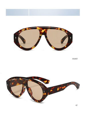 Full-frame Irregular Sunglasses