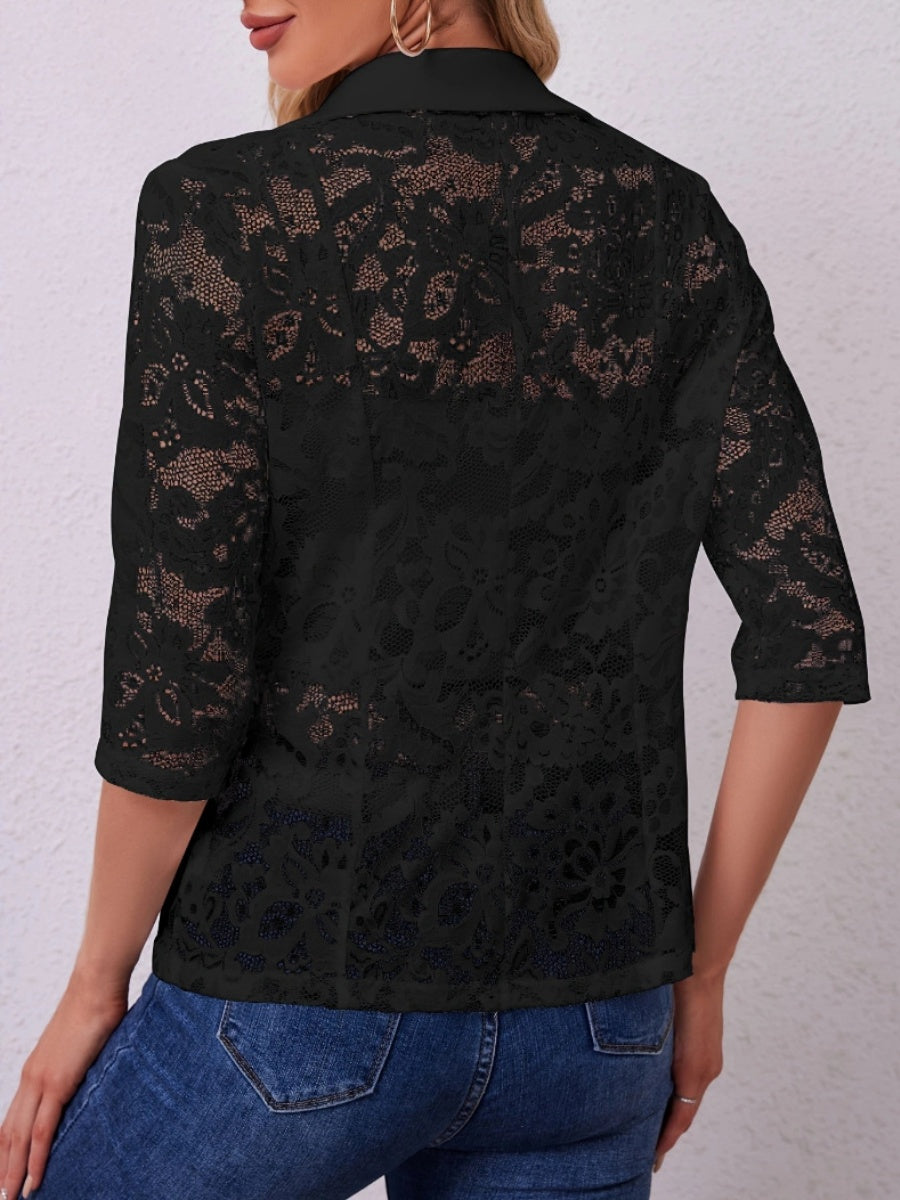 Lace Sunscreen Blazers Commuting Jackets