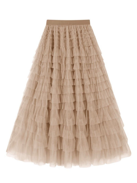 Mesh Multi-story Sweet Cake Skirt