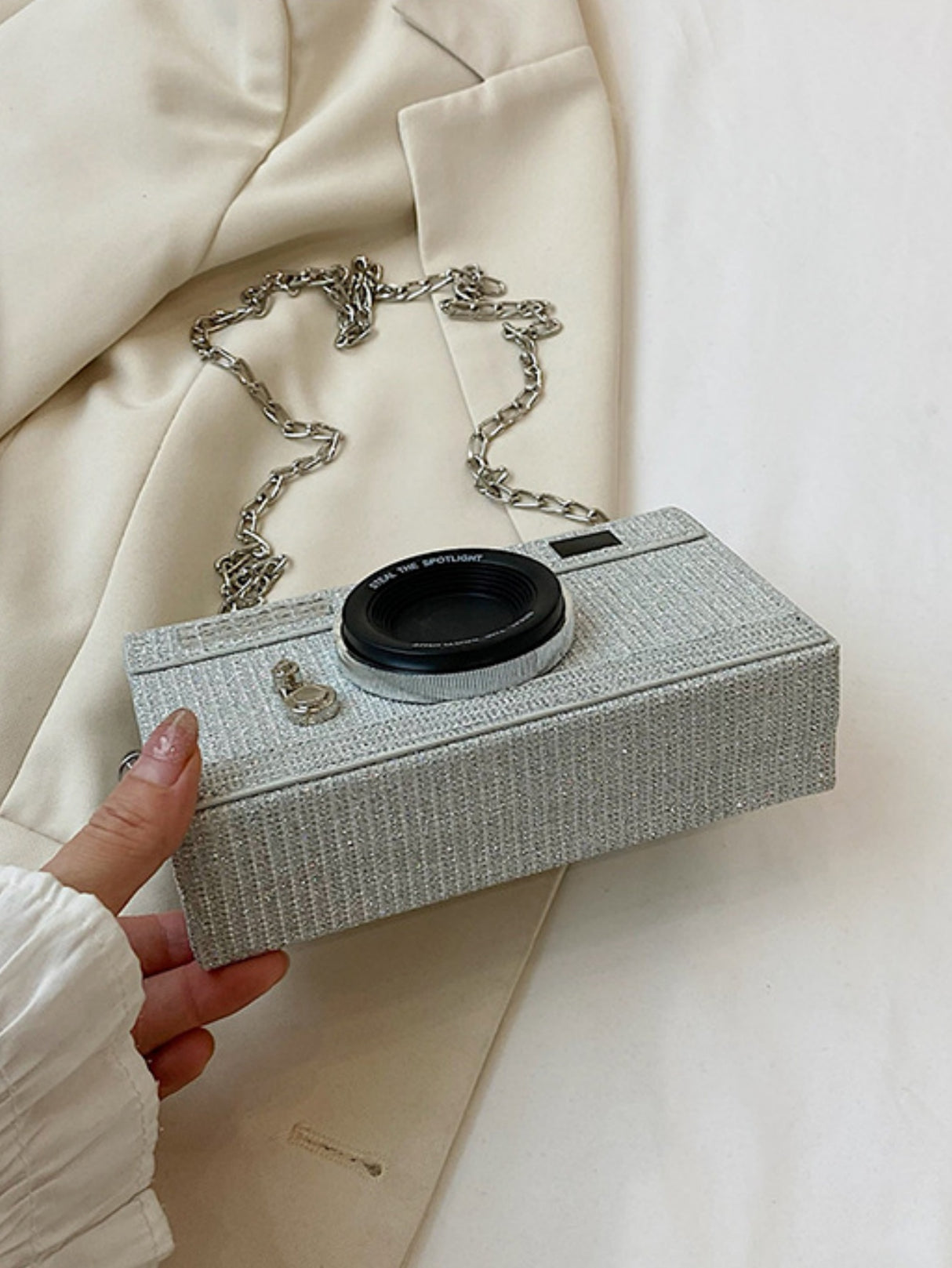Fun Crossbody Bag With A Unique Camera Design