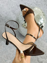 Elegant High-heeled Sandals