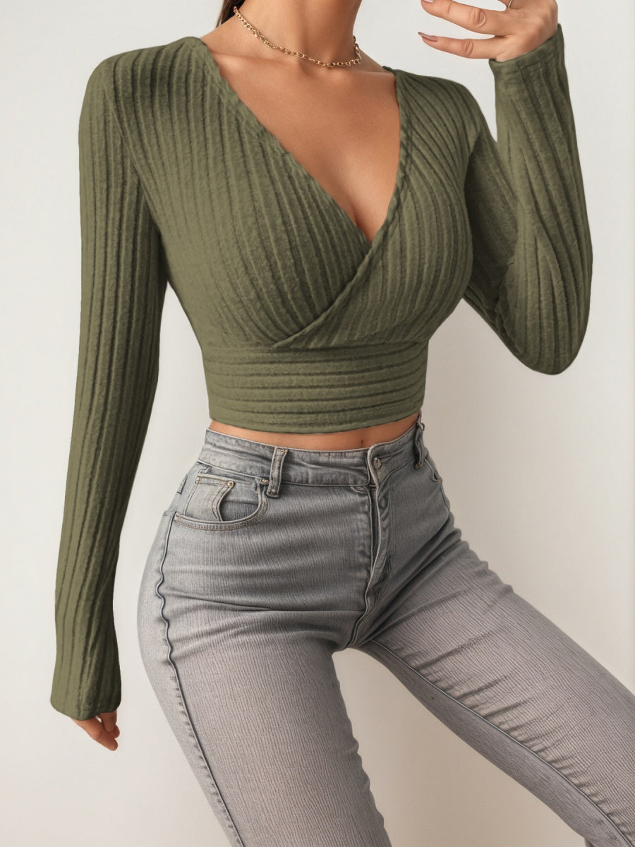 V-neck Base Layer Cross T-shirts