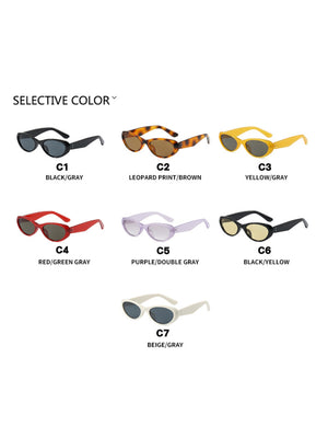 Full-frame Cat-eye Sunglasses