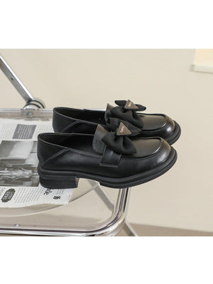 Liber Spring and Autumn Bowknot Women's Loafers