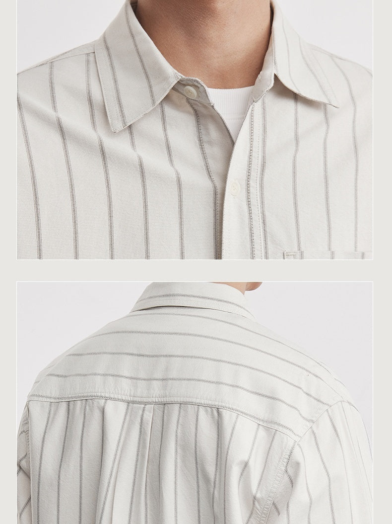 Wide Stripes Leisure Shirts