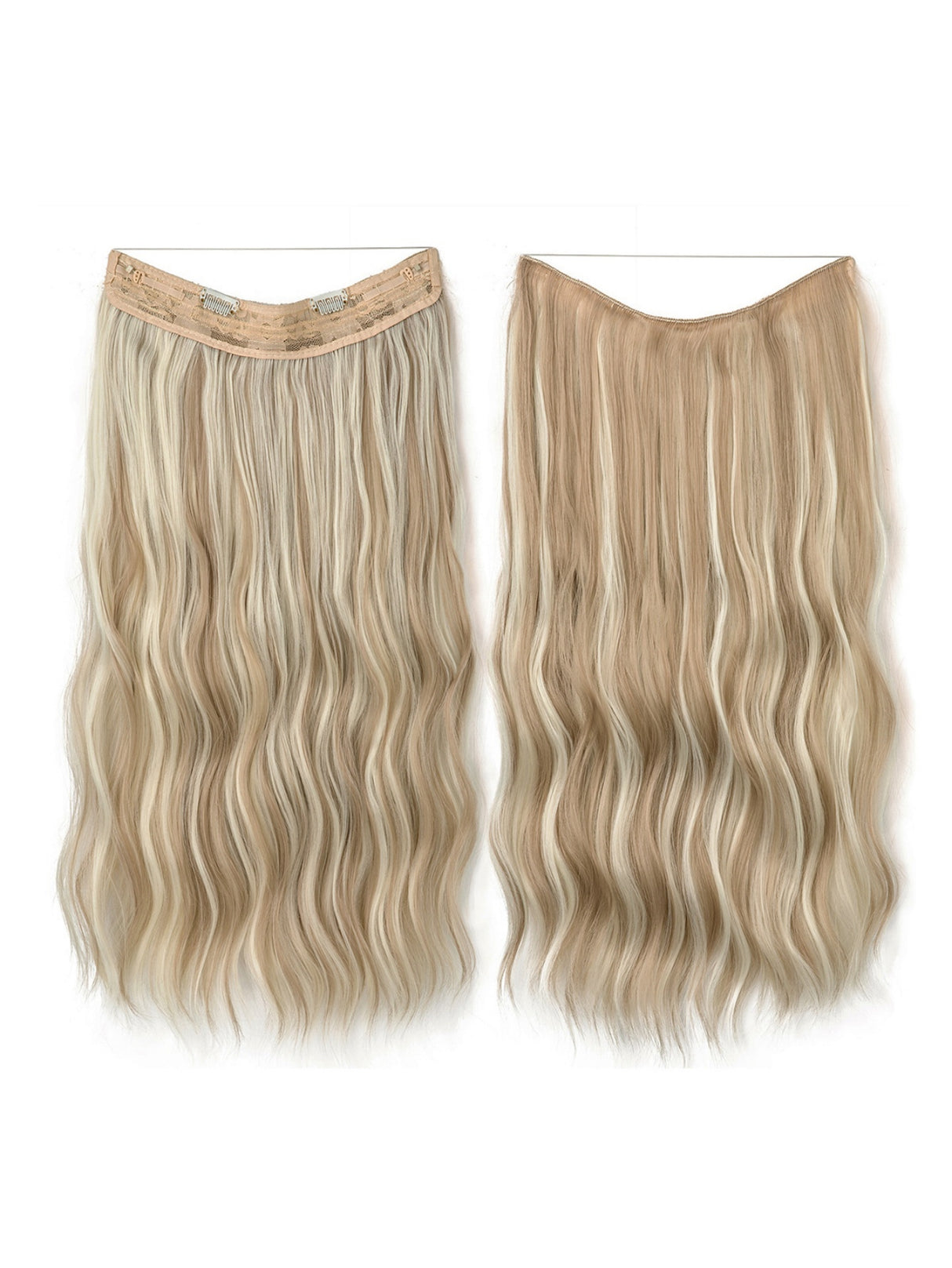 One-piece Hair Extension For Long, Wavy, Voluminous Hair