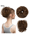 Fluffy Long Beard Curly Hair Updo Wig