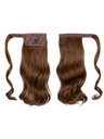 Long, Wavy, Natural Curl Wig With Wrap-around Design