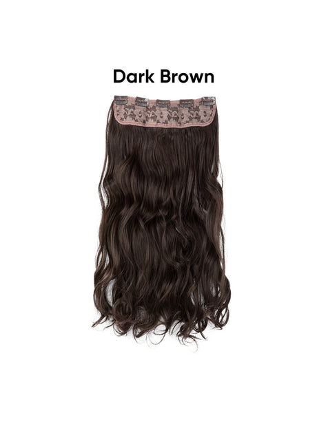 One-piece Five-piece Hair Extension Long Curly Wavy Wig