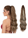 Big Wavy Ponytail Hair Extension Wig