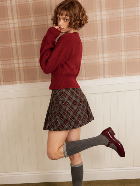 Buttons Solid Color Cardigans