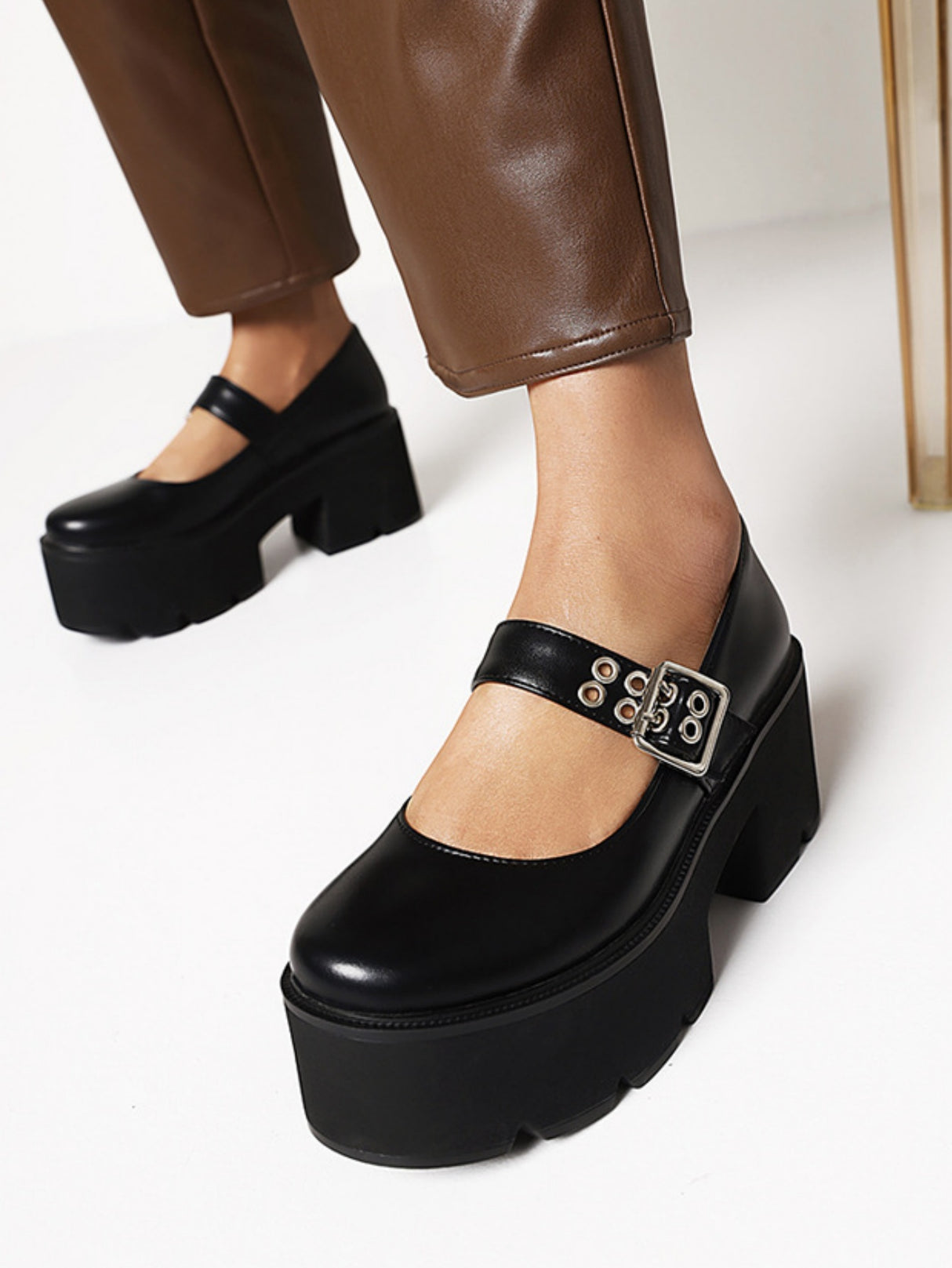Platform Mary Janes
