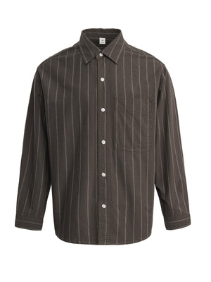 Wide Stripes Leisure Shirts