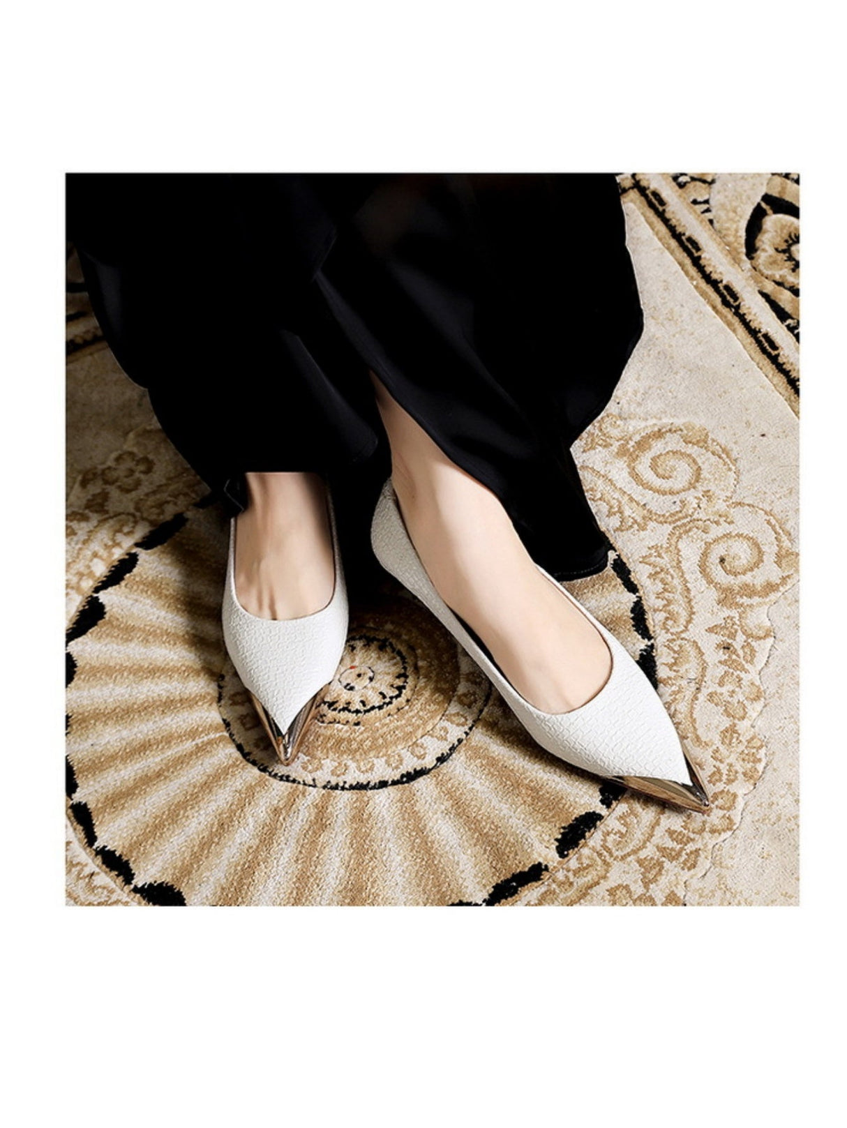 Liber Spring and Autumn Metal Women's High Heels
