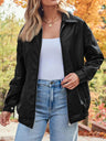Loose Long Sleeve Leather Jacket Leather Jacket