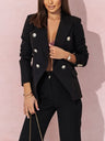Double-breasted Two-piece Suit