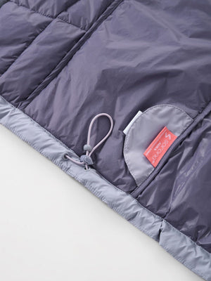 Dandelion Lightweight 90 Velvet Storage Down Hooded Jacket