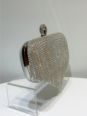 Liber Four Seasons ACC Diamond Tassel Small Square Bag