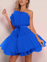 Mesh Bow Tutu Mini&Short Dresses