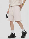 Leisure Washing Water Fade Loose-fit Five Points Shorts