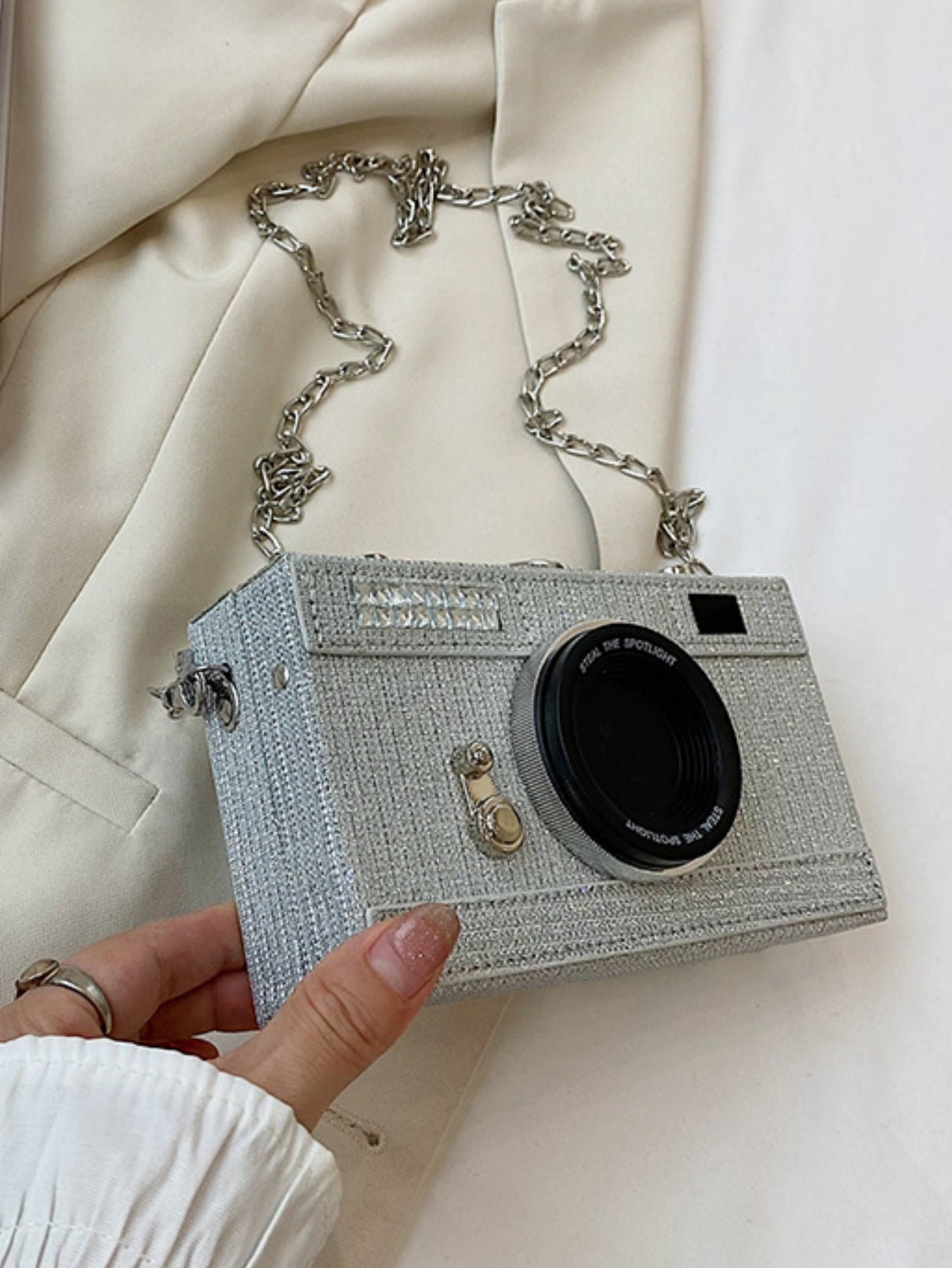 Fun Crossbody Bag With A Unique Camera Design
