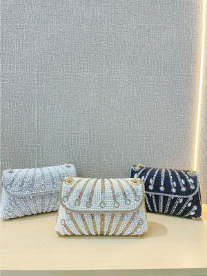 Liber Four Seasons ACC Beaded Diamond Dumpling Bun