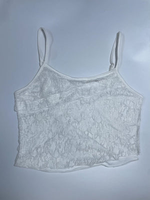 Liber Summer Women's Lace Solid Color 2-piece Sets