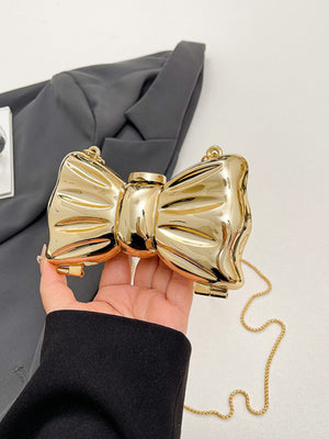 Miniature Bow Evening Chain Shoulder/crossbody Bag