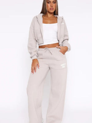 Liber Autumn Women's Thread Letter 2-piece Sets