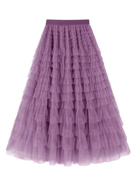 Mesh Multi-story Sweet Cake Skirt