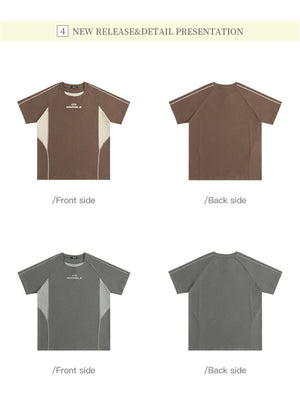 Liber Summer Women's Printed Letter T-shirts