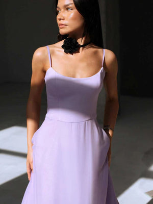 Large Skirt 3D Flowers Camisoles Maxi Dresses