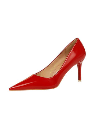 Liber Spring and autumn women's high heels