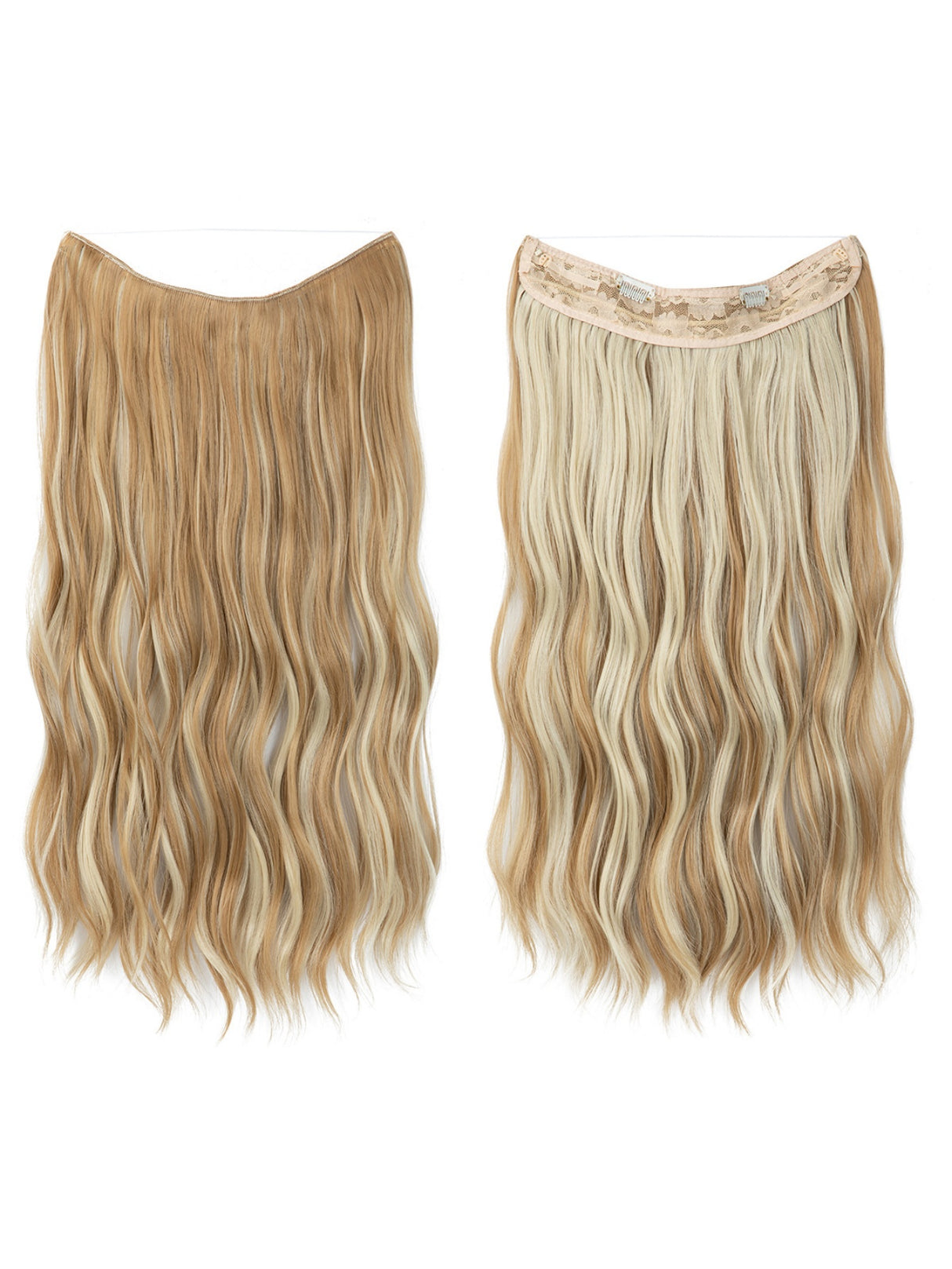 One-piece Hair Extension For Long, Wavy, Voluminous Hair
