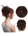 Fluffy Long Beard Curly Hair Updo Wig